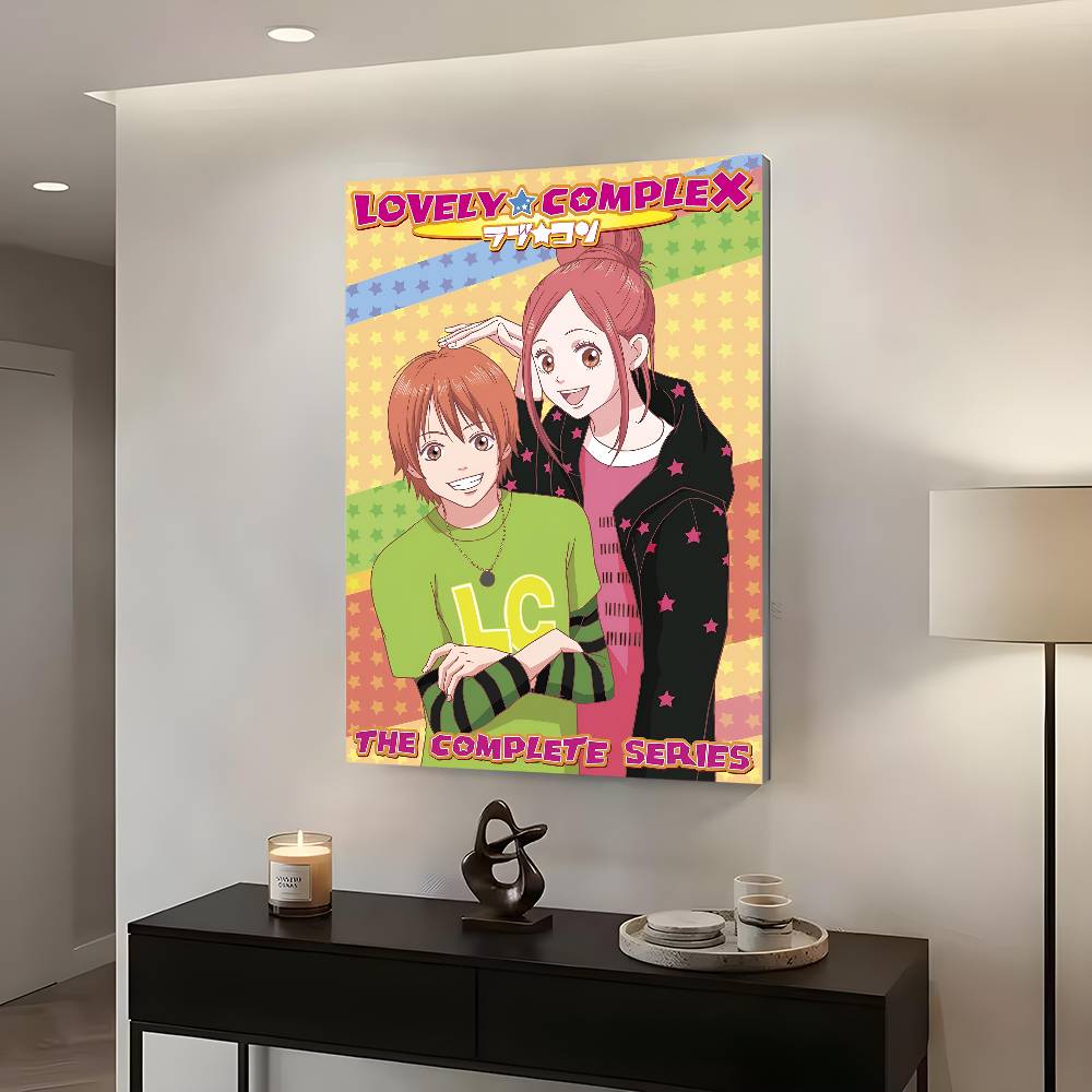 1 шт. Пара L-Lovely C-Complex Постер Наклейка Печать Водонепроницаемое Настенное Искусство Для Гостиной Спальни Домашний Декор