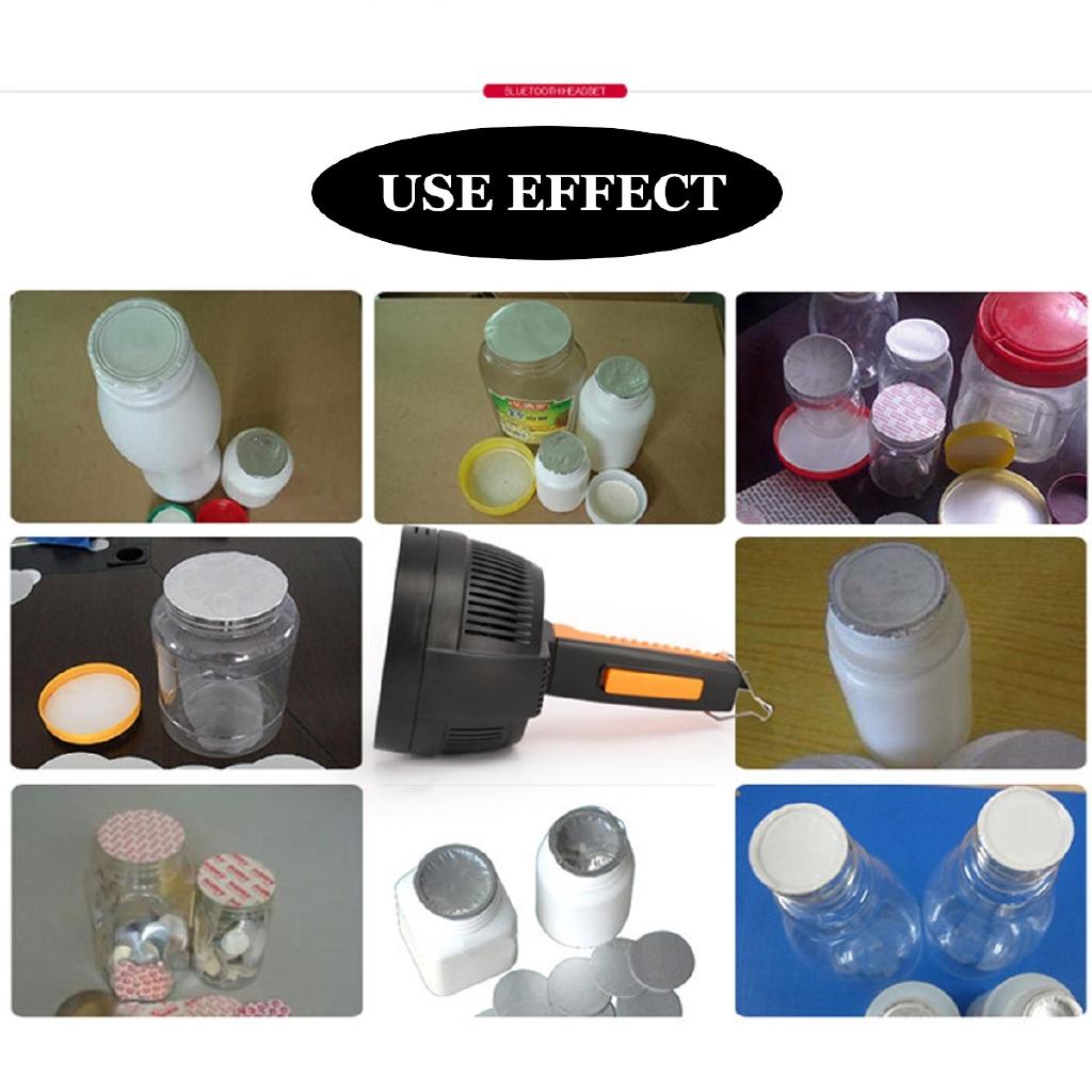 220 В 1200 Вт Машина для запечатывания крышек 20-100 мм Электрический индукционный запечатщик Крышка для бутылок Машина для уплотнения колец