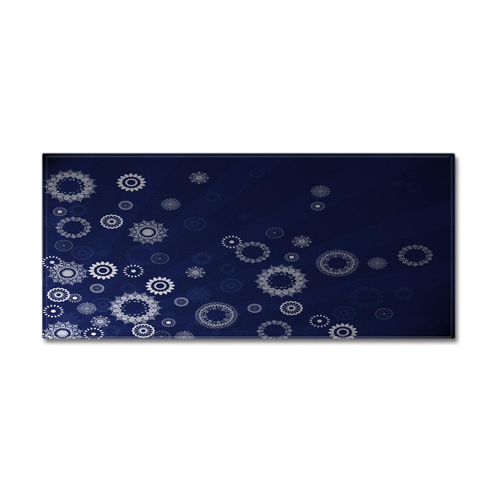 Christmas Household Bathroom Absorbent Non-Slip Mat Living Room Kitchen Sand Carpet Doormat Long Floor Mat