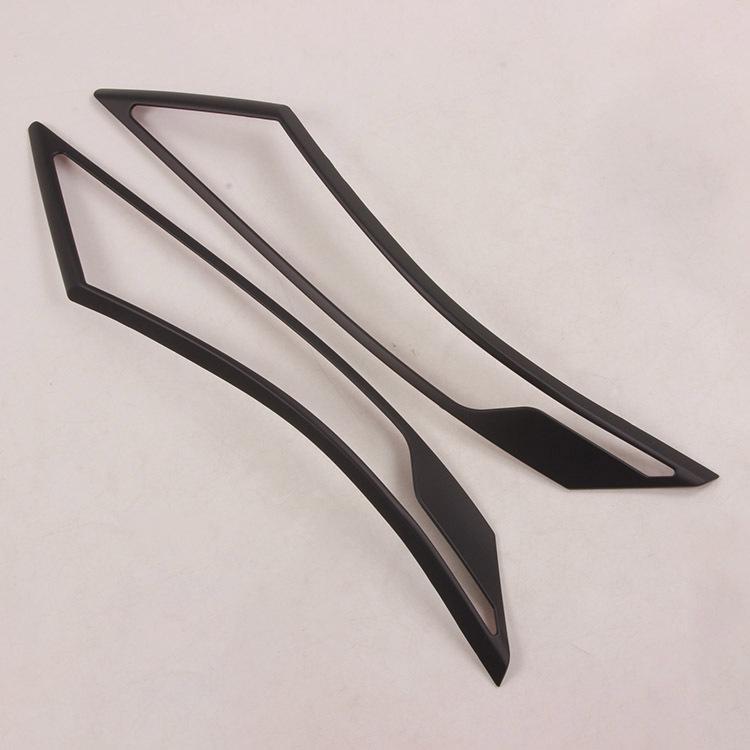 2019 L200/TRITON-ABS Черная накладка на фару Рамка Декорация