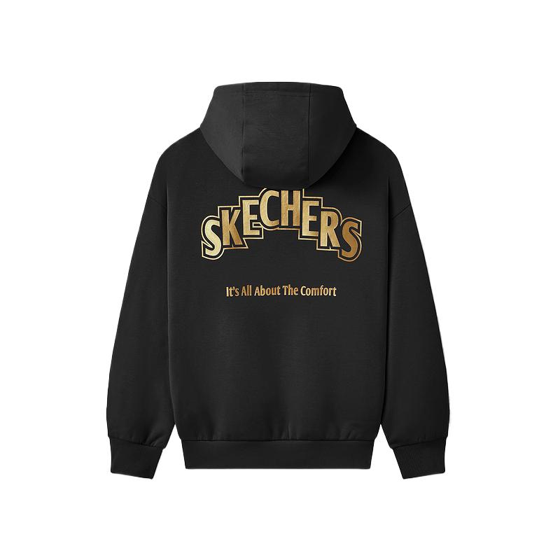 Skechers Серия Sport Alliance Модная Удобная Повседневная Универсальная Толстовка Худи унисекс L325U087-0018
