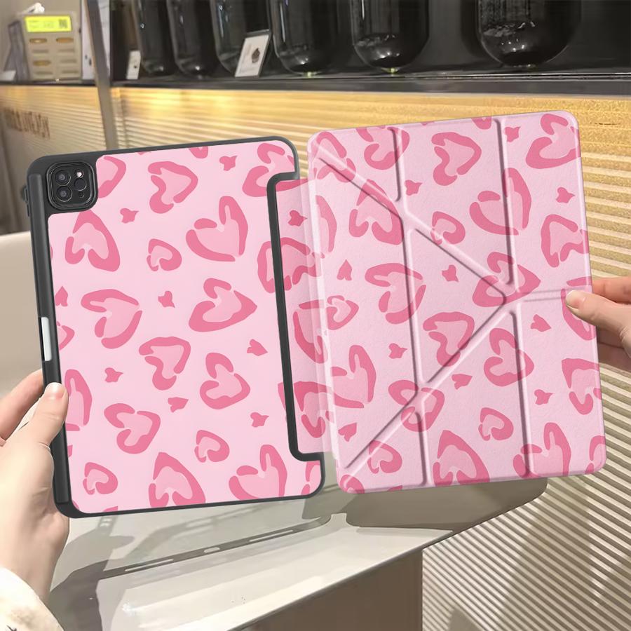 Чехол для планшета для iPad Pro 2025 Mini 6 7 Pro 11-го 10-го 9-го 8-го 7-го 12,9 дюйма Air 4 5 M3 M2 1 2 M4 11 дюймов Держатель Чехол Креативная Любовь
