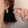 Irregular Geometric Ear Cuffs: Trendy Women's Temperament Earrings In Minimalist, Chic Style