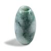 Itoigawa Natural Jade 19mm Tube Pendant Dark Green Japanese National Stone Jomon Power Stone Jade Workshop Paulownia Assurance Certificate KD0364
