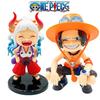 13 см One Piece Эйс Ямато Аниме персонажи Фигурки Действия ПВХ Коллекция Модель Игрушечная Машинка Украшения Подарок на День Рождения