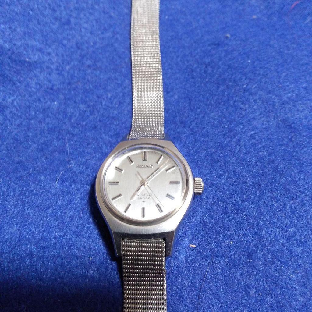 Б/у Отличное состояние SEIKO HI-BEAT механические наручные часы для женщин