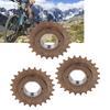 24T Bike Single Speed Flywheel Threaded One Speed Bicycle Freewheel Cycling Replacement Accessory