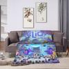 Elio Ooooo & Glordon Blanket Quality Super Warm  Throw Blanket Winter Decorative Couch Chair Sofa Bed Print Bedspread
