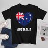 More Design Australia Flag Australian Aussie Unisex Tshirt Tees Tshirt Oneck T Shirts Unisex Boys Clothing 100 Cotton