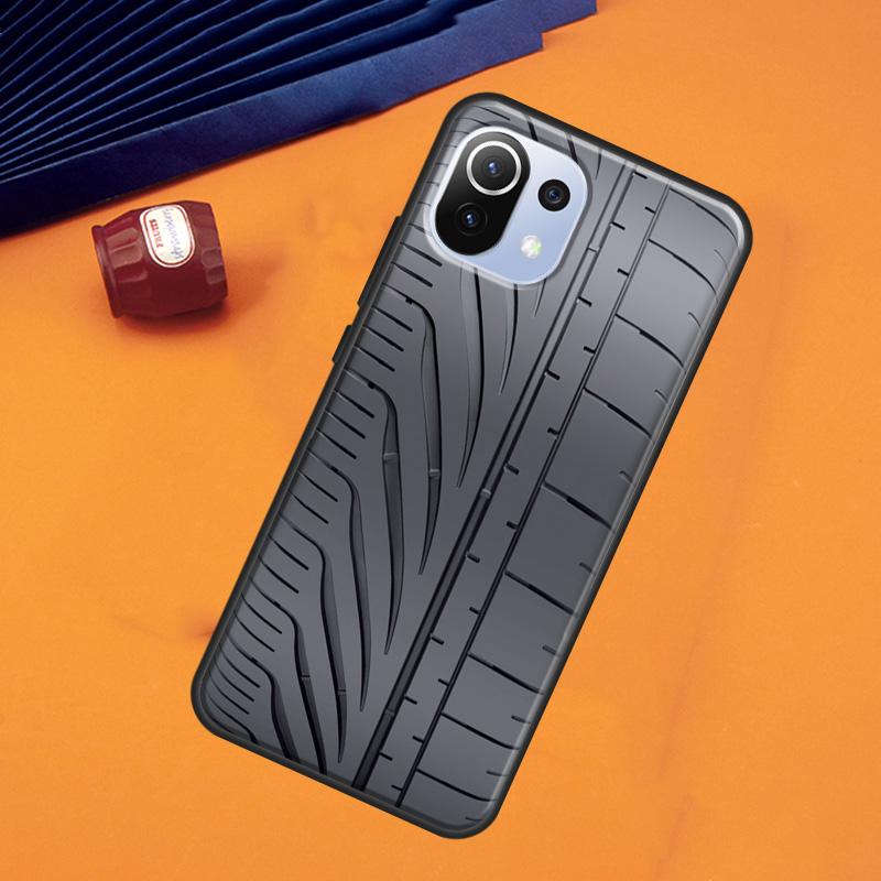 Чехол с рисунком протектора шины для POCO F5 X3 X5 Pro F3 F4 X4 GT M5s C40 Чехол для Xiaomi 13 11T 12T Pro 12 Lite 12X