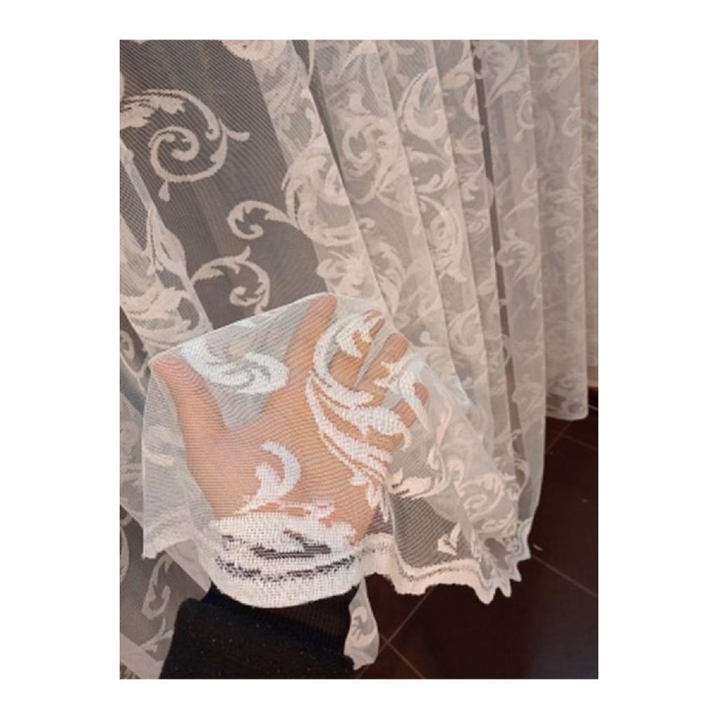 Шаль Узор Вязание 1/3 Частый Плиссированный Современный Тюль Занавес