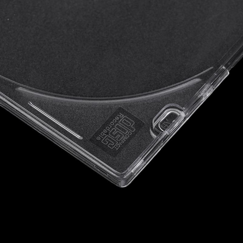 Чехол для хранения компакт-дисков Прозрачная подставка Акриловые держатели для компакт-дисков Держатель для хранения DVD Прозрачный