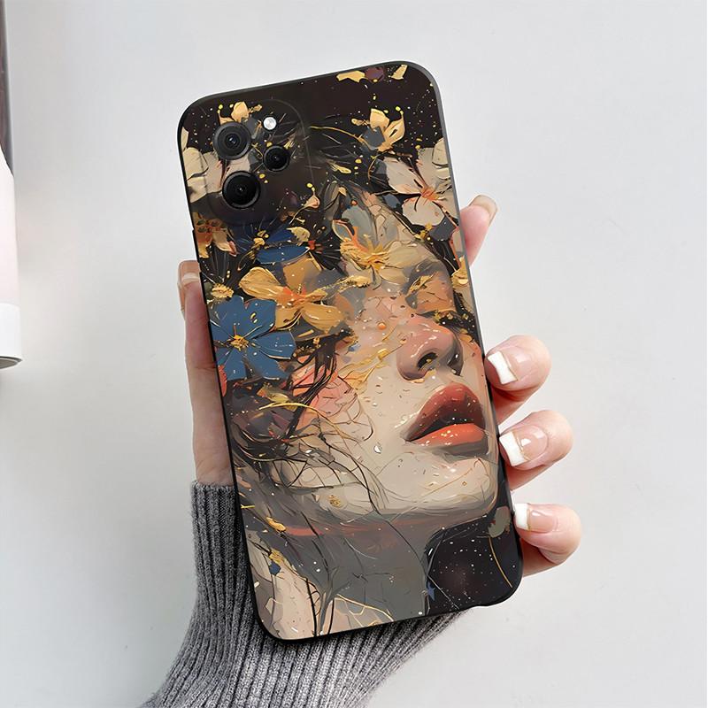 Чехол для Huawei nova Y61 Чехол-крышка для Huawei nova Y61 EVE-LX9N EVE-LX3 Чехол для телефона Милый Кот Мультяшный Щенячья Собака Мягкая Ударопрочная Задняя Крышка