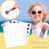 5pcs/set UV Test Stickers Photochromic Self-adhesive Sticker UV Detecting Patches  Picnics Hiking