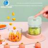 Чесночное пюре USB Аккумуляторная электрическая чесночная толкалка Мини-чесночное пюре Чесночный пресс Бытовой чесночный фрезерный станок для чеснока Штамповочный станок для чеснока