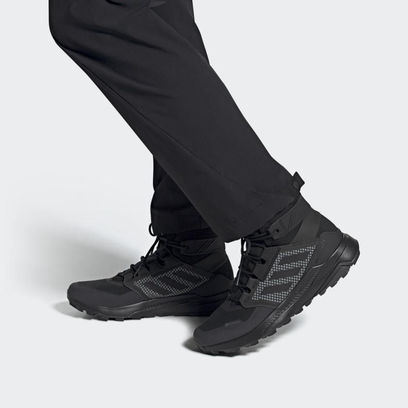 adidas Terrex Trailmaker Mid GTX Black Dark Solid Grey Мужские кроссовки Core-Black FY2229
