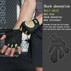 1Pair Gym Gloves Fitness Weight Lifting Gloves Body Building Training Sports Gloves Workout Half Finger Hand Protector Gloves