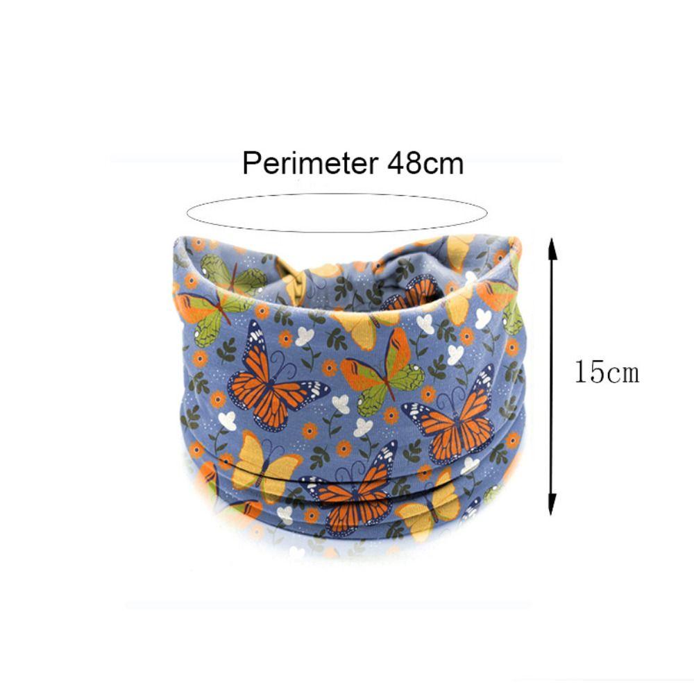 Elastic Turban Boho Printed Headscarf New Hair Scarf  Girls