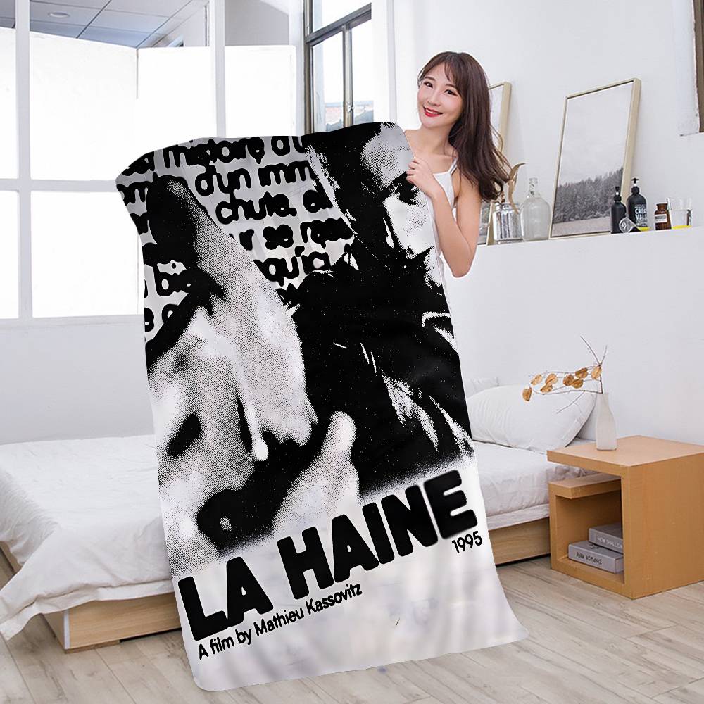 La Haine 1995 Movies Anime Beach Swimming Towel Soft Absorbent Washcloth Children's Gifts For Kids Travel Camping Gym