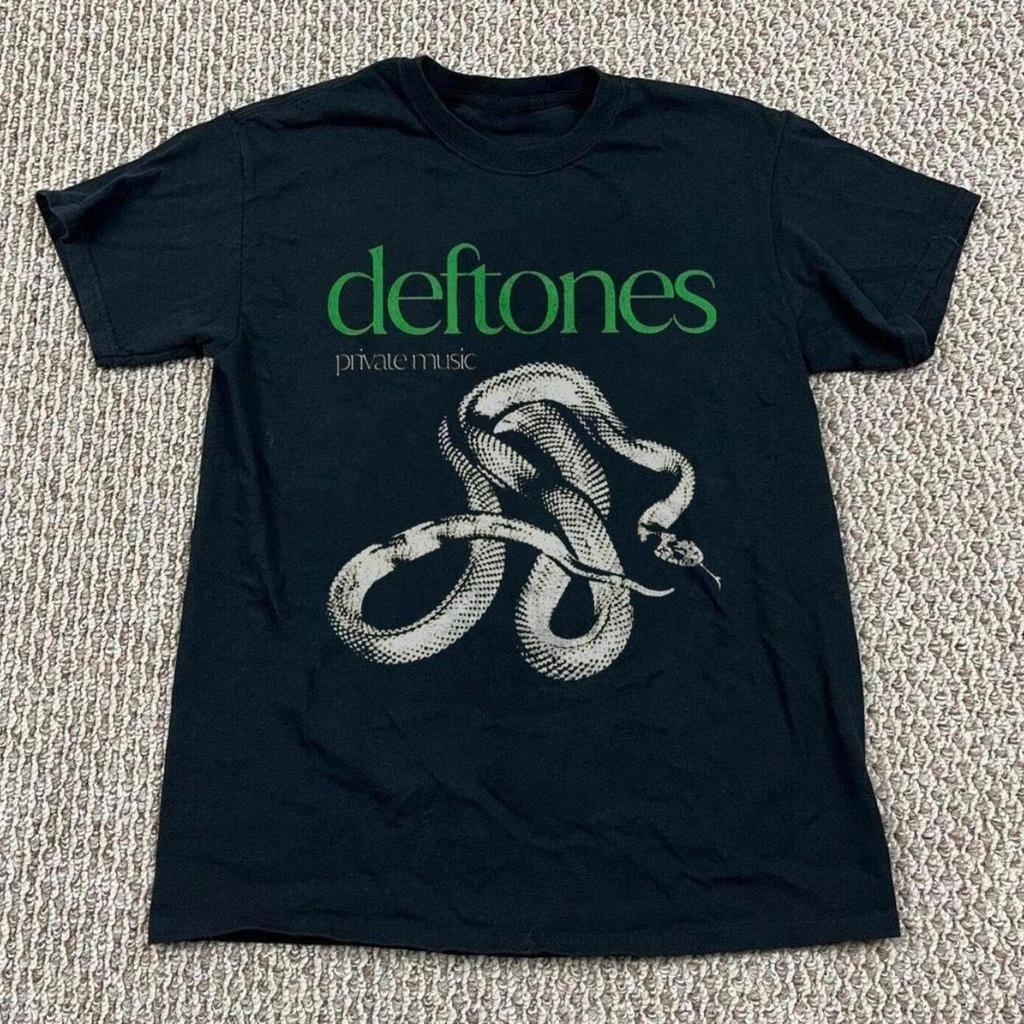 Deftones rock band classic style unisex black t-shirt QT7168