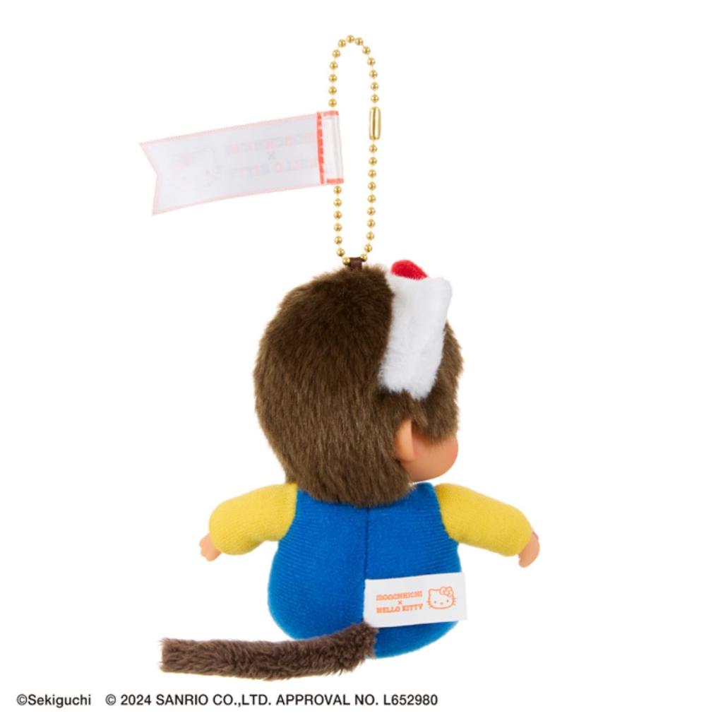 Брелок Plush Kitty x Monchhichi Monchhichi Big Face SS [Sekiguchi]