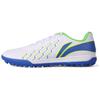 Li Ning Jin Comfortable Professional TF (Rubber Studs) Artificial Turf Shock Absorbing Durable Football Shoes Men Football Shoes Blue White YSTU005-1