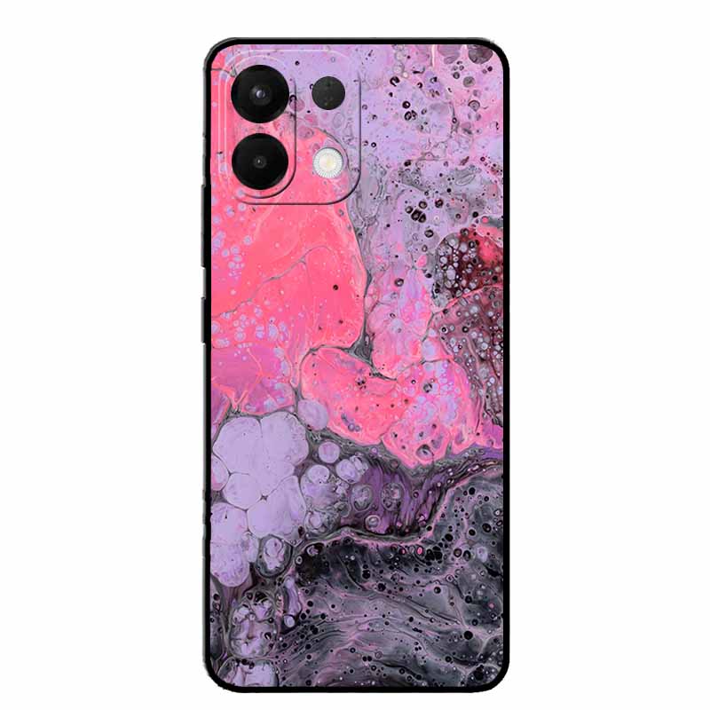 Чехол для Oppo K12s K13 5G Мраморный силиконовый задний чехол-бампер для OPPO K13 5G Мягкий черный Funda Oppo K12s PLD110 Чехол для телефона