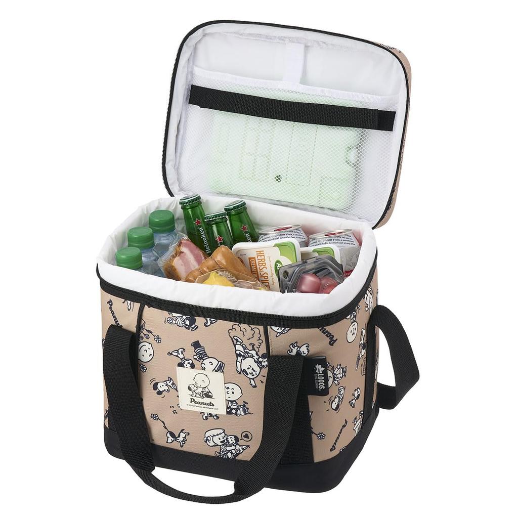 LOGOS SNOOPY (PEANUTS 75 years) Soft Cooler 86001139