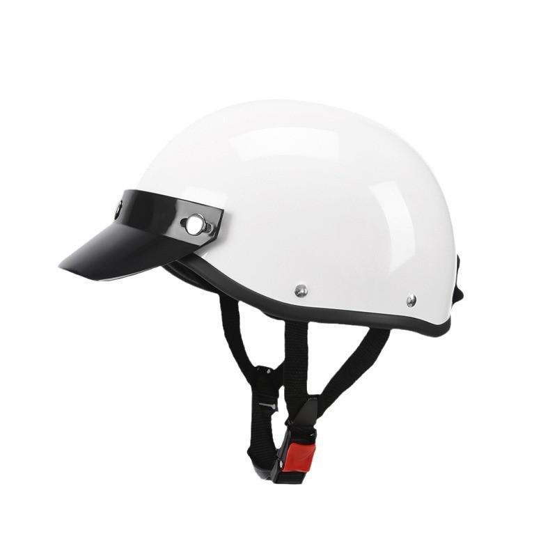 Шлем для электромобиля Harley ретро мотоциклетный шлем летний дышащий мужской и женский полушлем