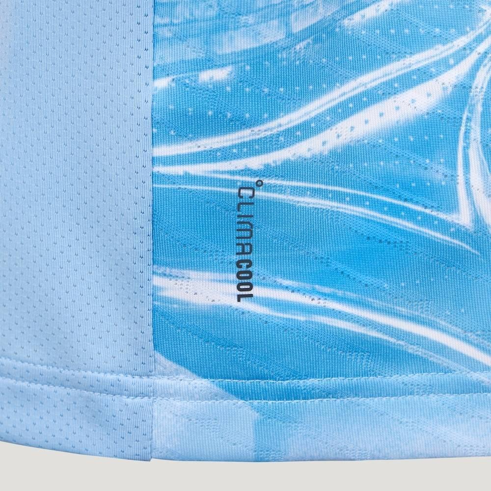 adidas 2026 Сучжоуская Суперлига Команда Хуайань Выездная Полосатая Футболка с Круглым Вырезом и Короткой Рукавом Матчевая Унисекс футболка LG1963