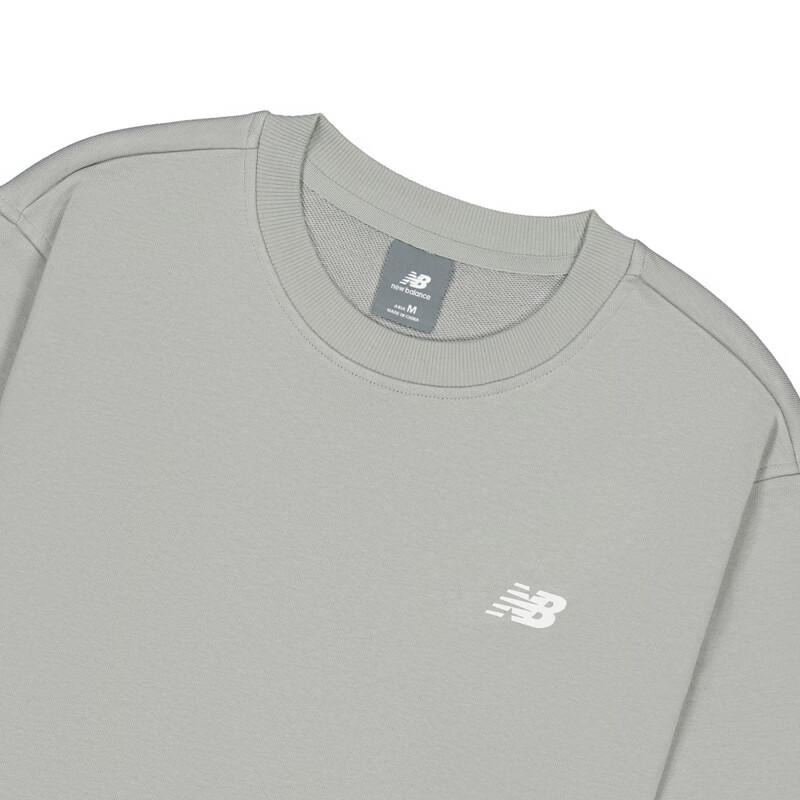 New Balance Толстовка мужская серая AMT43369-TAG