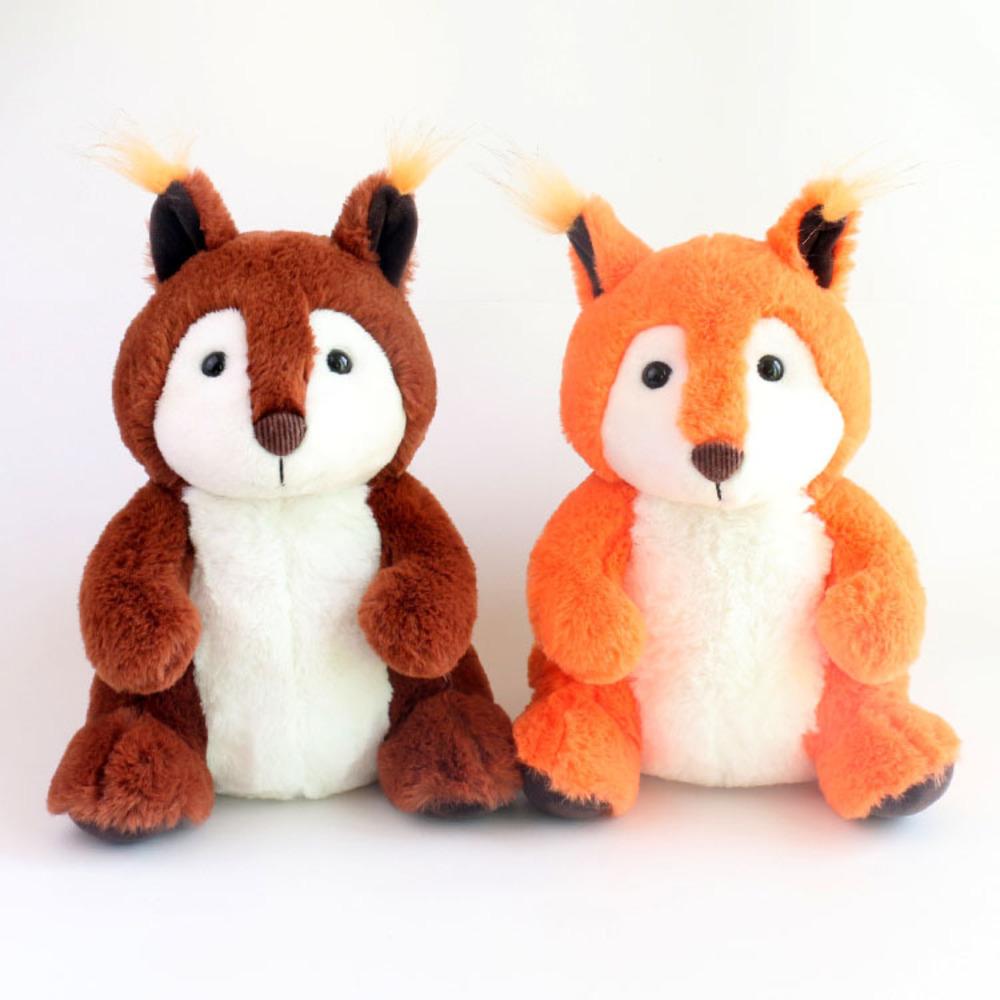 25 см, Лидер продаж, детская милая плюшевая игрушка в виде белки, комфортная кукла, тряпичная кукла, подушка, любимый ребенок на день рождения, Рождество