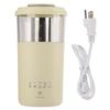 Electric Milk Frother 350ml Magnetic Stirring Heating Small Portable Electric Milk Foamer Coffee