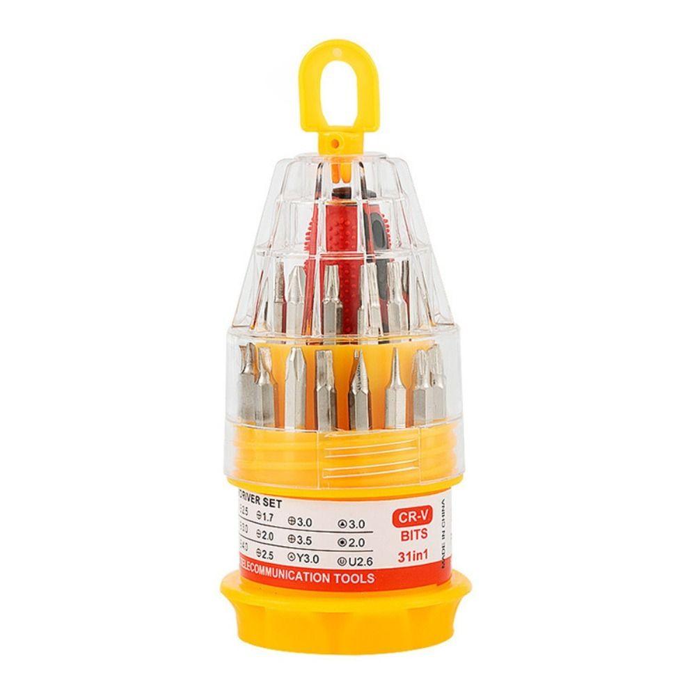 Hex Handle Screwdriver Bits Kit Screw Driver Set Combination Screwdriver 31 In 1 Screwdriver Set