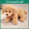 Soft Labrador Plush Doll With Bell Collar Decoration For Children And Nap Time
