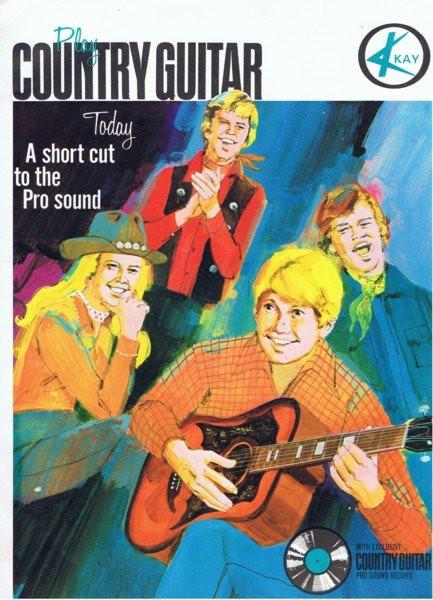 7-дюймовая пластинка JERRY ACKLEY Play Country Guitar Today JAMC6125 Kay США Детская Б/У