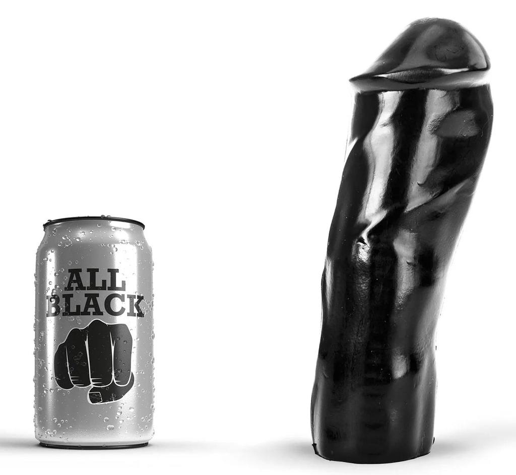 Gode AB47 Big Dong All Black 18 x 6.5cm - All Black - Dildos XL - Largeur + de 6cm