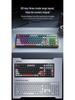 Беспроводная механическая игровая клавиатура LingBao K98 с 101 клавишей и возможностью горячей замены