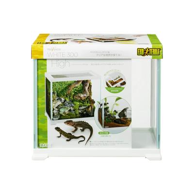 EXOTERRA GEX EXOTERRA Reptile White 300 High Small Reptile Glass Cage White Frame x D20 x Клетка для разведения W31.6 H28.2cm Reptile/Amphibian