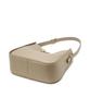 Hazzys Women Acc H-Lock Beige Leather Shoulder Bag M_Hiba5F165I2