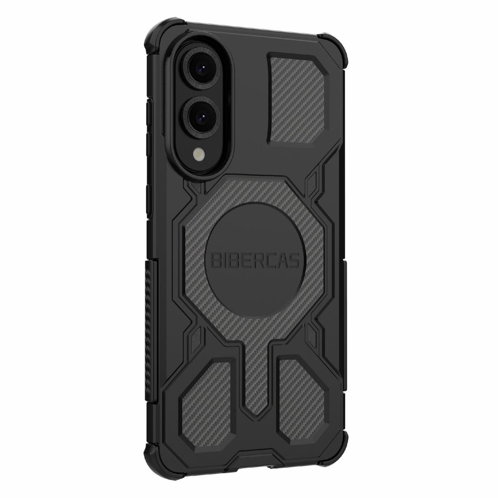 BIBERCAS J-16 Series For Samsung Galaxy S25 Edge Case Compatible with MagSafe Anti Drop TPU+PC Phone Cover