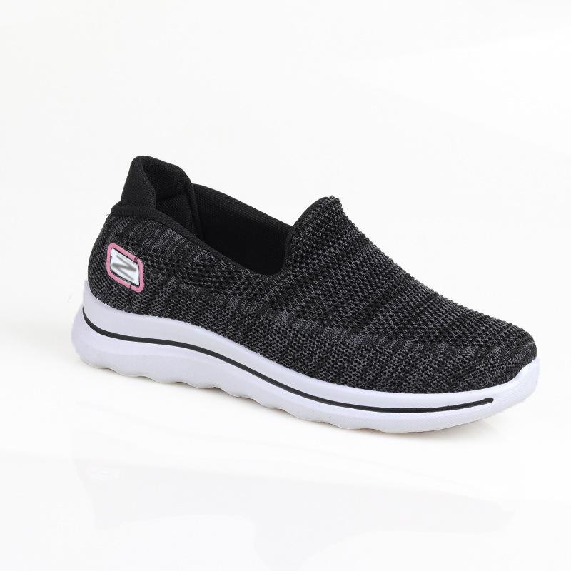 Shoes for Women 2023 New One Step Lazy Shoes, Casual Versatile Mom's Web Shoes, Soft Sole Women's Sports Shoes, Breathable
