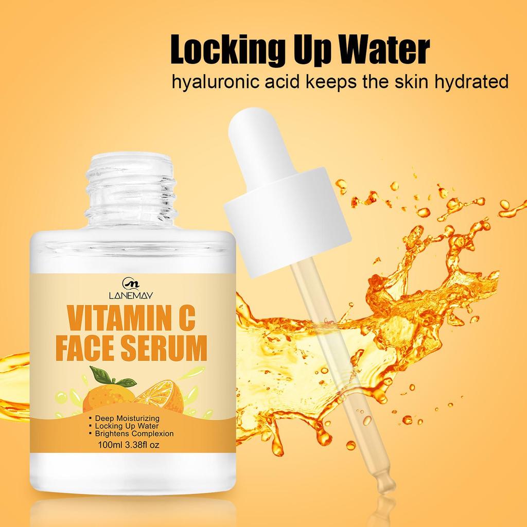 Глубоко увлажняющая и осветляющая эссенция для лица с витамином С