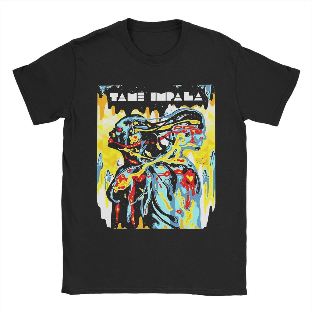 Mens Womens Tame Impala rock metal band T Shirt 100% Cotton New Arrival T-Shirt  Clothing Outfits