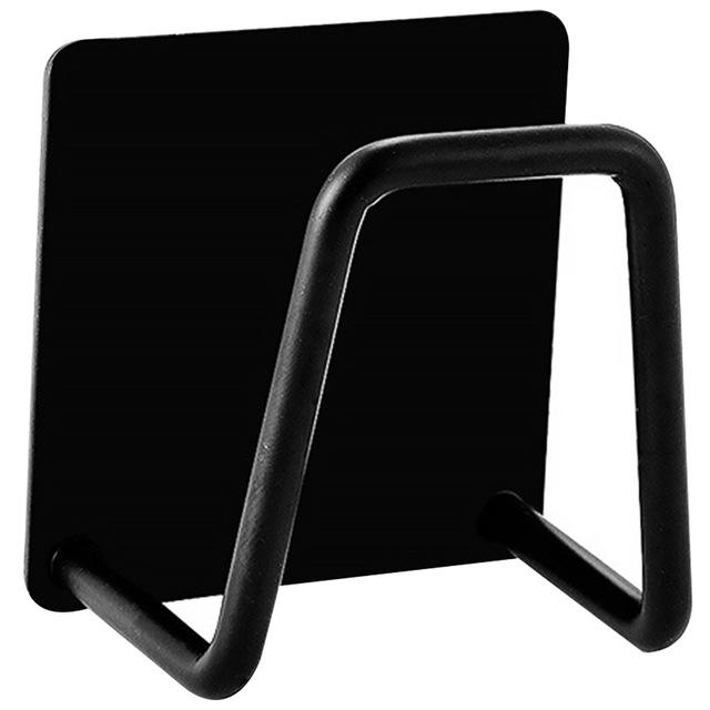 Кухонный держатель для губок из нержавеющей стали, сушилка для слива, самоклеящаяся полка для раковины, кухонные аксессуары, органайзер для хранения гаджетов