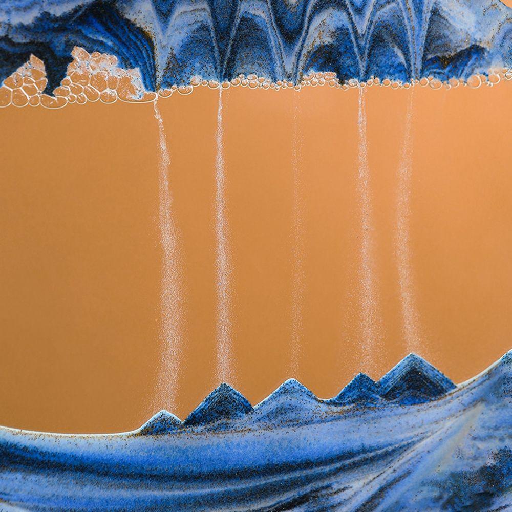 Домашний декор Снятие стресса 3D Морской песчаный пейзаж Зыбучие пески Искусство Орнаменты Песочные часы Песочная живопись