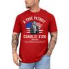 Men's Printed Short Sleeve T-Shirt Men's Loose Casual Short Sleeve Top