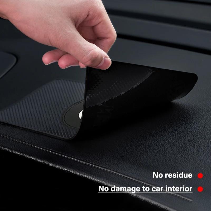 1 шт. Автомобильная эмблема Противоскользящий коврик Держатель для телефона Противоскользящий коврик Автостайлинг Для BMW M Performance M3 M5 M6 F01 F20 F10 F13 F15 F16 F30