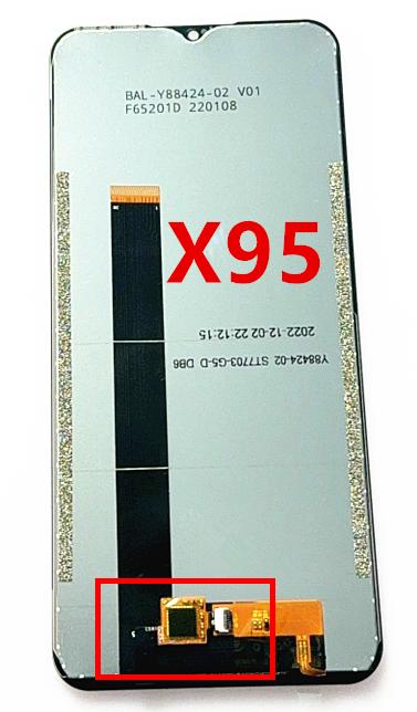 Originale Per DOOGEE X95 LCD Touch Screen Sostituzione Digitizer Assembly X95i X95 Pro Diaplay Touch screen