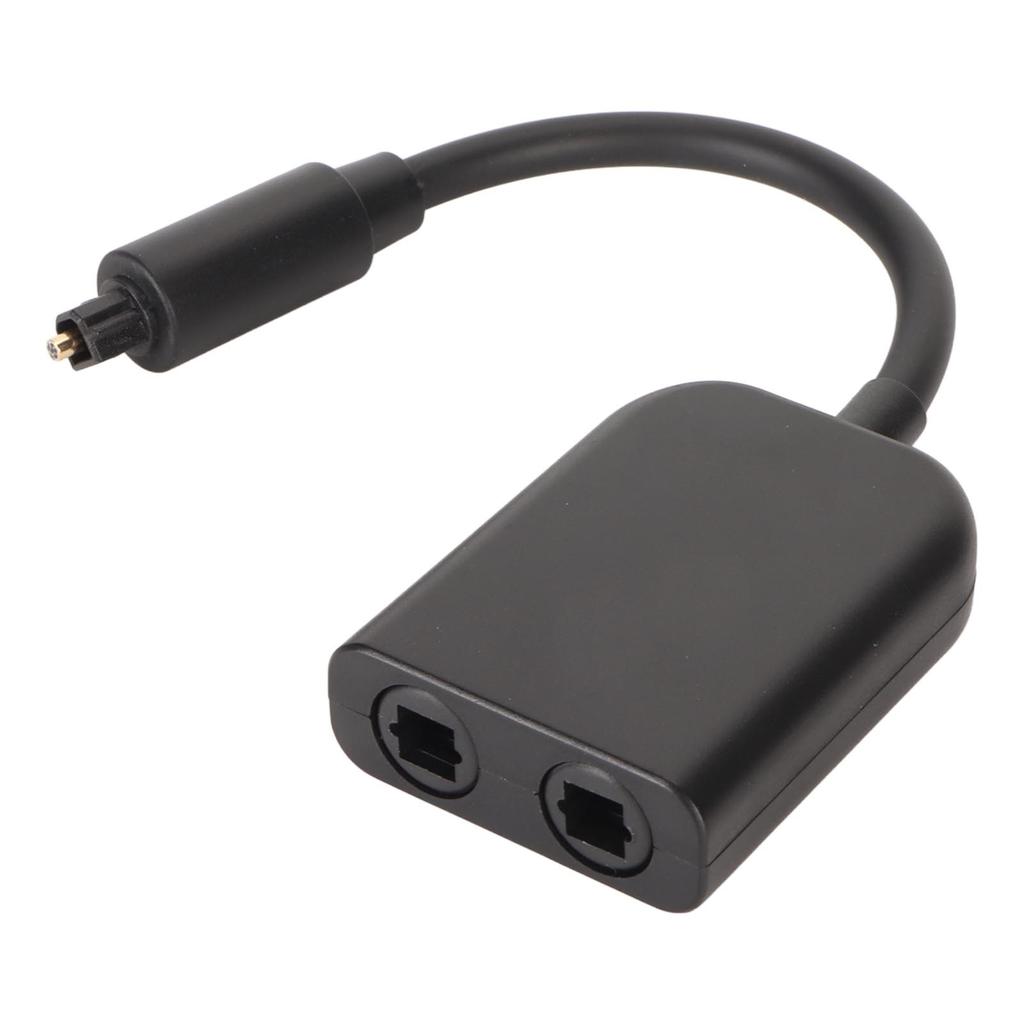 Optical Splitter 1 In 2 Out Male To Female 6 Core Optical Fiber Sound Converter for PS3 for Xbox